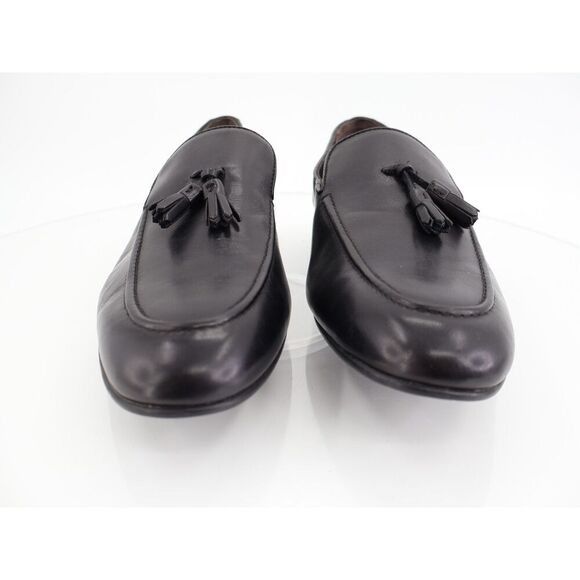 Vittorio Russo Harry Tassel Loafer Mens Size 11 M Black Slip On Elegant Shoes - Picture 4 of 14